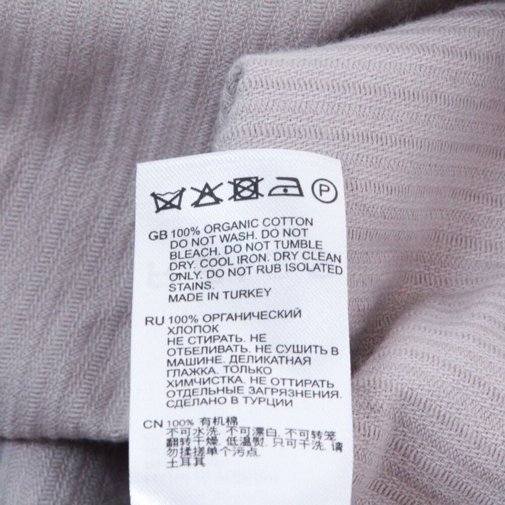Reiss Corduroy Men's Beige Long Sleeves Spread Collar Button Down Shacket Large - Picture 6 of 10